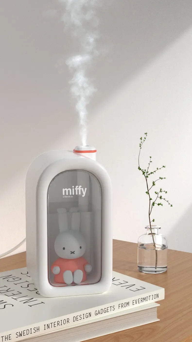 Cool Mist Humidifier Cute with Night Light USB Portable Air Humidifier