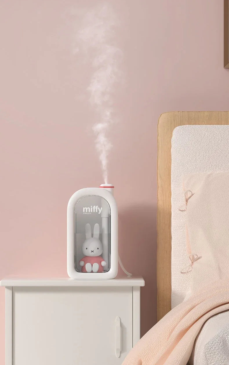 Cool Mist Humidifier Cute with Night Light USB Portable Air Humidifier