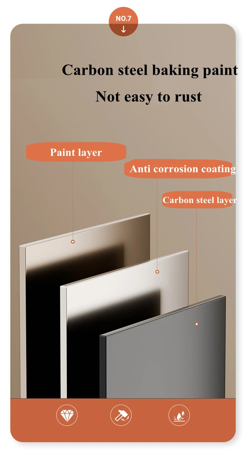 No Drilling Extendable Under Desk Cable Management Metal Cable Tray Under Desk