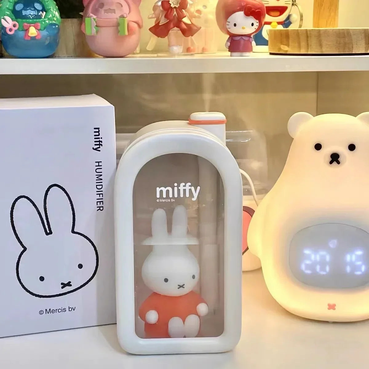 Cool Mist Humidifier Cute with Night Light USB Portable Air Humidifier