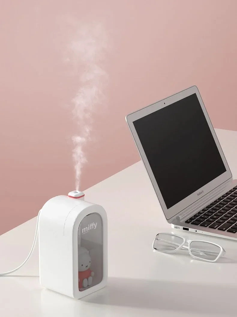 Cool Mist Humidifier Cute with Night Light USB Portable Air Humidifier