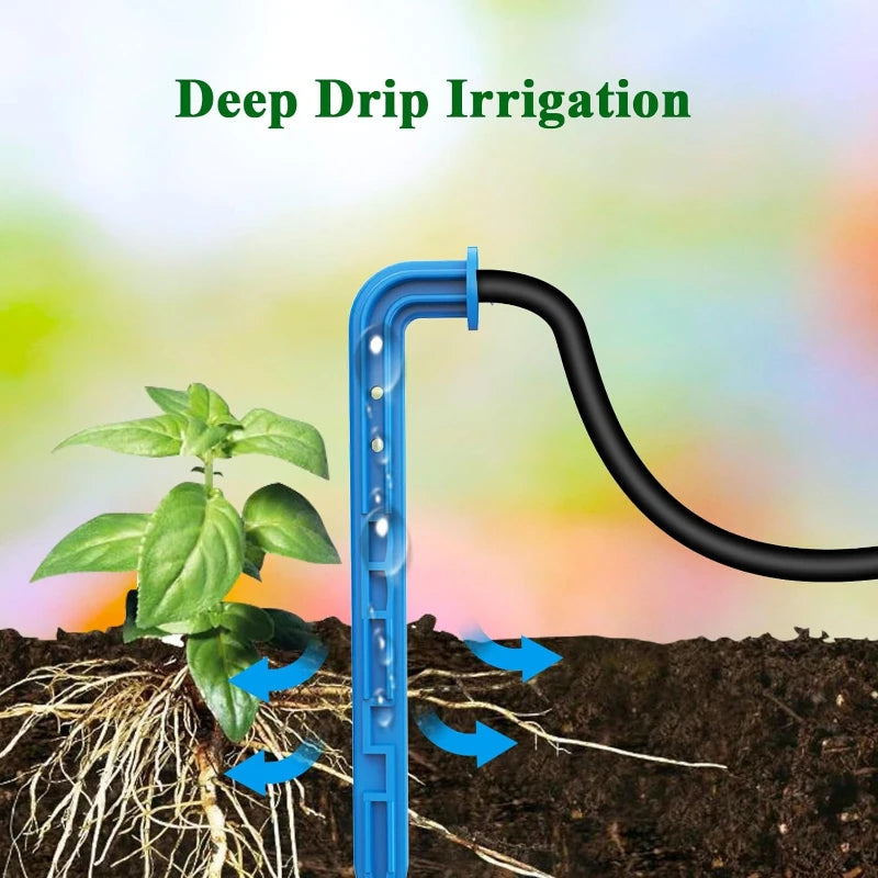 DIY solar irrigation, with a 15 meter hose garden watering system greenhouse