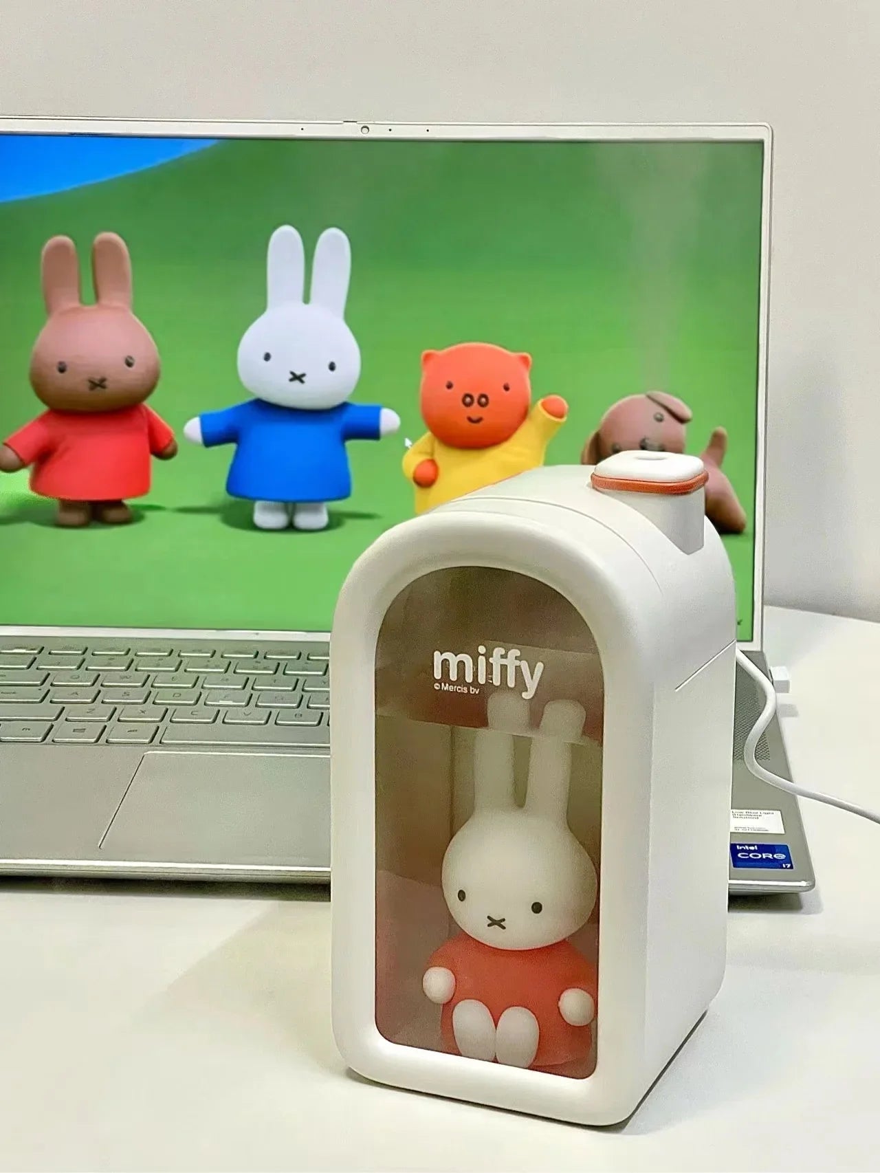 Cool Mist Humidifier Cute with Night Light USB Portable Air Humidifier