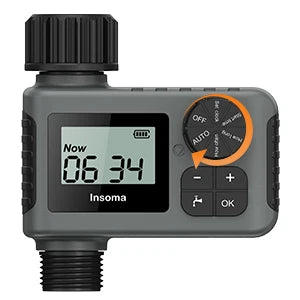 Insoma Automatic Water Timer Intelligent Irrigation Watering System Sprinkler Timer