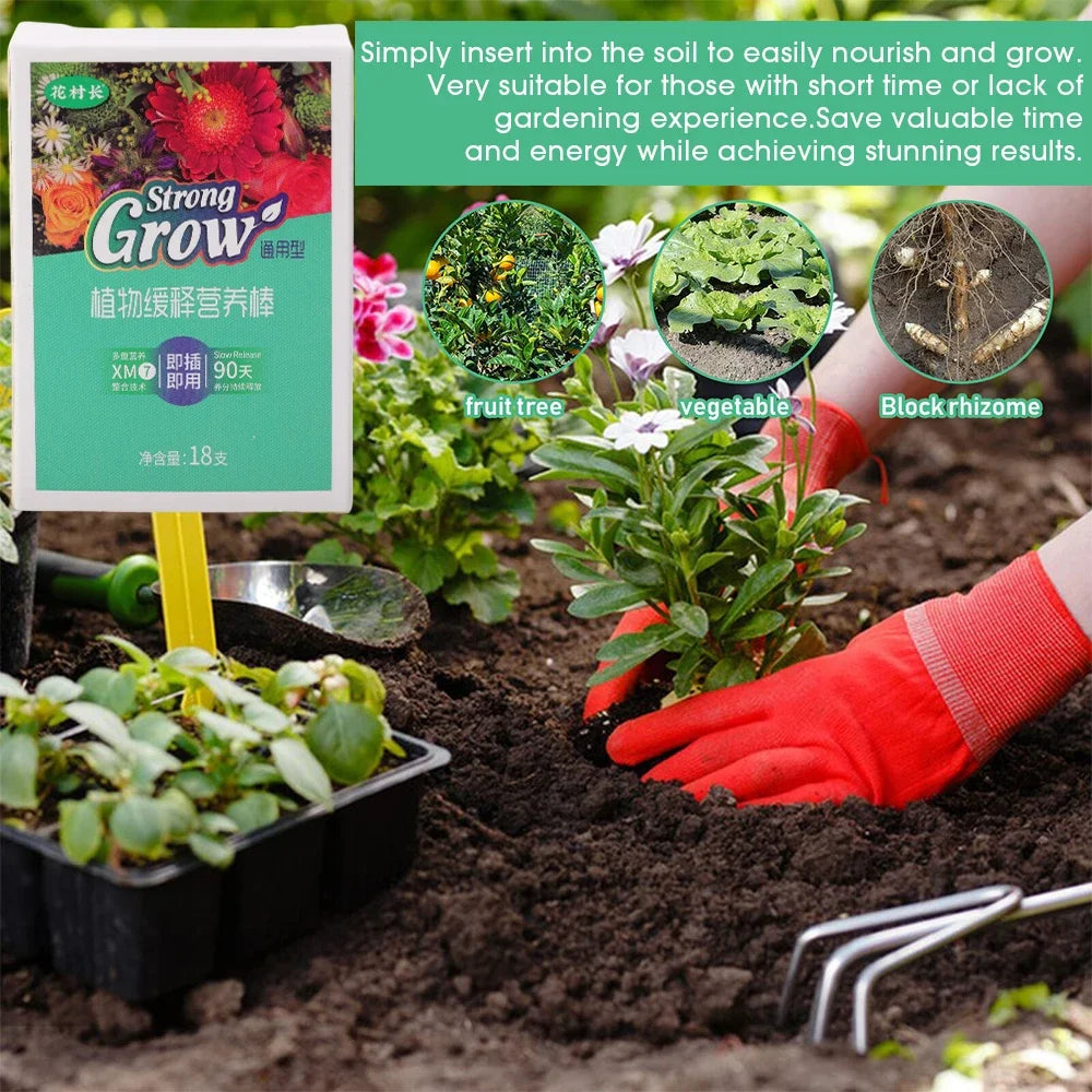 Plant Nutrition Bars Nitrogen Phosphorus Potassium for Healthy Growth of Plant