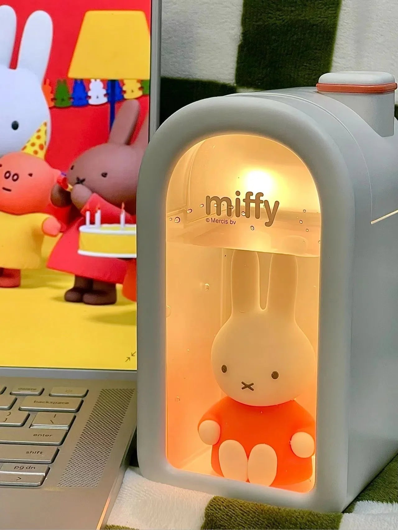 Cool Mist Humidifier Cute with Night Light USB Portable Air Humidifier